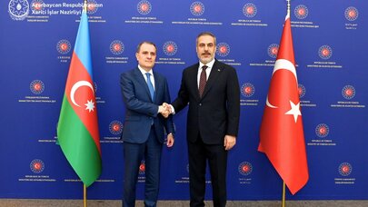 Bayramov Fidanla regional təhlükəsizliyi müzakirə etdi