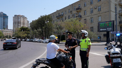 DİN motosiklet və moped sürücüləri ilə bağlı məlumat yaydı