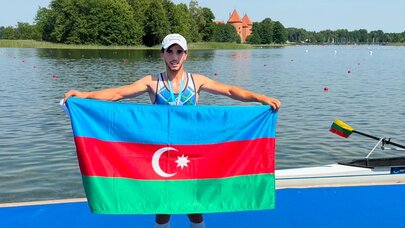 Nurlan Paşayev vətənə qızıl medalla dönür - FOTO