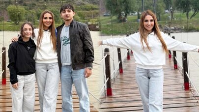Aytəkinin ailəsi ilə Qarabağ gəzintisi - FOTO