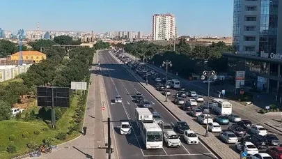 Paytaxtın yeddi yolu keçilməz oldu - SİYAHI