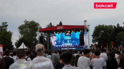 Bakcell ilə Bakıda unudulmaz UFC həyəcanı yaşandı - FOTO