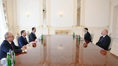 İlham Əliyev Türkiyənin ədliyyə nazirini qəbul etdi