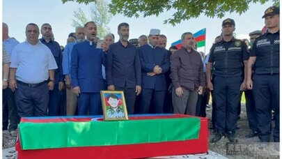 İtkin-şəhid Dəyanət Musayev dəfn edilib