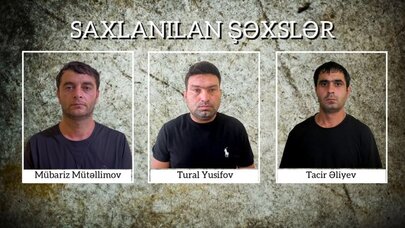 Şirvanda obyektdən naqil oğurlayanlar saxlanıldı