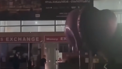 Güclü leysan yağışları Tbilisi aeroportunu iflic etdi
