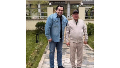 Elton Kəmaləddin Heydərovun bəstəsini onun üçün canlı oxudu - VİDEO