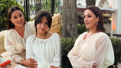 Ayanın qızı ilə yay tətili FOTOLARI