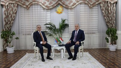 Düşənbə və Bakı ikitərəfli münasibətləri müzakirə etdi - FOTO
