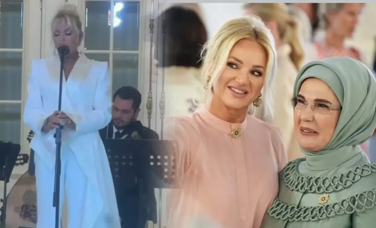 Ajda Pekkan oxudu, liderlərin xanımları dinlədi - VİDEO