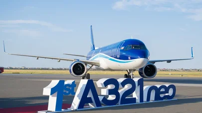 AZAL yeni "Airbus A321neo" təyyarəsi ilə ilk uçuşunu həyata keçirdi