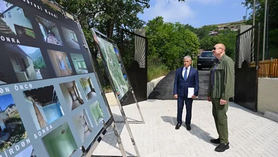 İlham Əliyev Şuşanın Kiçik Qaladərəsi kəndində görülən işlərlə tanış oldu