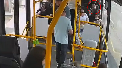 Avtobusdan tapdığı yarım milyon pul başına bəla oldu - VİDEO