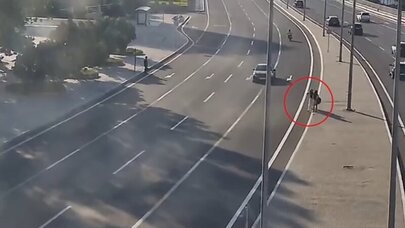 Yeraltı keçiddən istifadə etməyən piyadalar qəzaya səbəb oldu