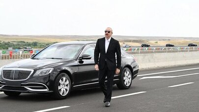 Belə avtomobillə heç yerə getmərəm - Prezident