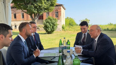 Nazir Kəmaləddin Heydərov Slovakiyanın daxili işlər naziri ilə görüşdü - FOTO