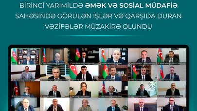 Sosial sahədə birinci yarımilin yekunları açıqlandı
