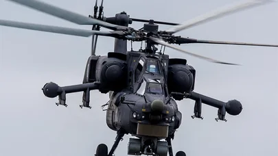 Ukrayna Rusiyanın Mi-28 helikopterini vurdu - VİDEO