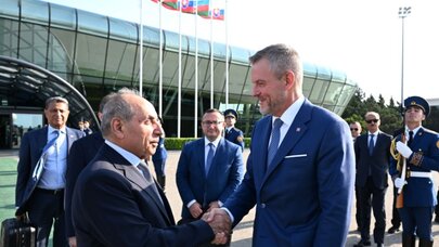 Slovakiya Prezidentinin Azərbaycana səfəri başa çatdı