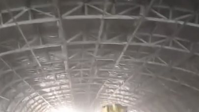 Daşkənd metrosunda dam çökdü: yaralılar var - VİDEO