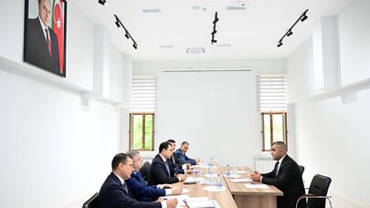 Mədəniyyət naziri Şuşa şəhərində vətəndaşları qəbul etdi