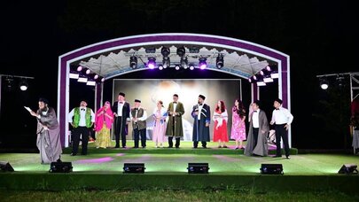 Musiqili Teatrın kollektivi Vaqif Poeziya Günlərində iştirak etdi - FOTO