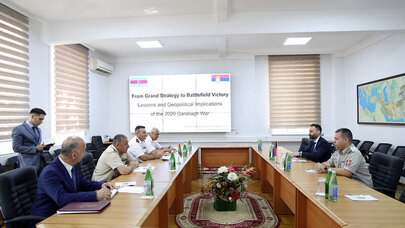 Serbiyalı hərbiçilər Azərbaycana gəldi