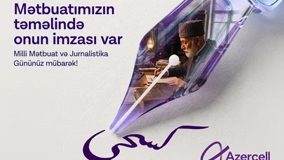 "Azercell" media nümayəndələrini təbrik edir