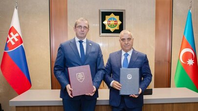 Azərbaycanla Slovakiya arasında məxfi məlumatın mübadiləsi haqqında Saziş imzalandı
