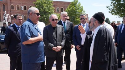 Özbəkistanın baş prokuroru Kəlbəcər və Gəncəyə səfər etdi