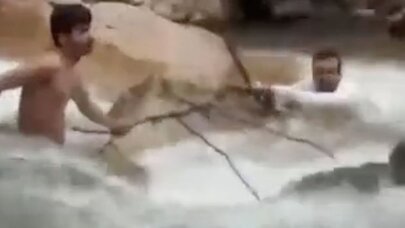 Türkiyədə iki ərəb turisti dağ çayı apardı: Biri xilas edildi, biri isə...
