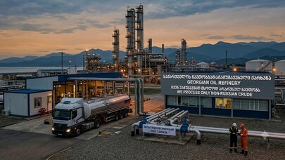 Gürcüstanın neft emalı zavodu Rusiya neftindən imtina etdi