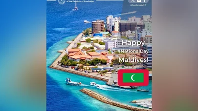 XİN Maldivi Müstəqillik Günü münasibətilə təbrik etdi