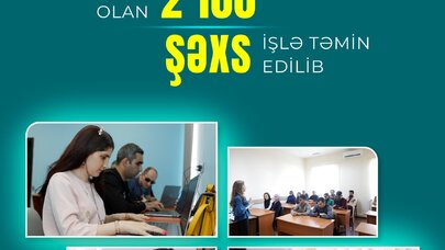 Əlilliyi olan 2 mindən çox şəxs işlə təmin edildi