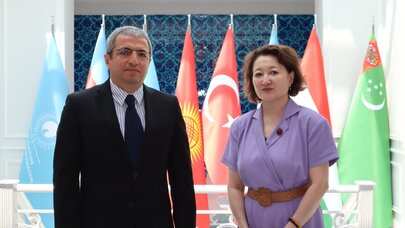 Azərbaycanın Vyetnamda səfiri Türk Mədəniyyəti və İrsi Fondunu ziyarət etdi - FOTO