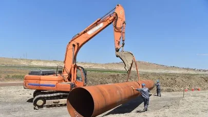 İstismar müddəti bitmiş su xətti yenilənir
