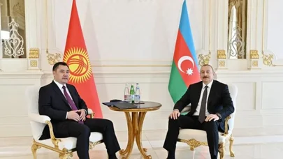 Azərbaycan Prezidentinin Qırğızıstan lideri ilə təkbətək görüşü keçirildi