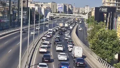 Bakıda yalnız iki istiqamətdə tıxac yaranıb