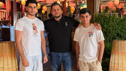 Zaur Kamal bağında oğluna ad günü etdi - FOTO/VİDEO
