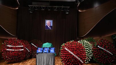 Nəriman Həsənzadə ilə vida mərasimi keçirildi - Foto
