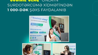 “Səsiniz olaq” xidmətindən 1000-dək şəxs faydalandı