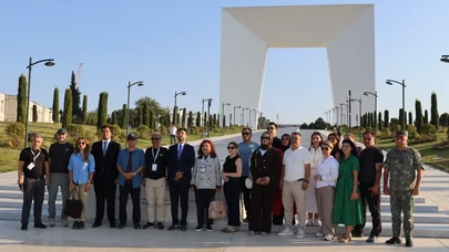Türkiyənin media nümayəndələri Xankəndidə genişmiqyaslı işlərlə tanış oldular