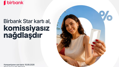 "Birbank Star" kartını indi sifariş edin, nağdlaşdırmanı komissiyasız edin