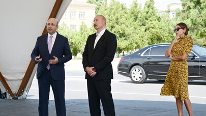 İlham Əliyev Naxçıvan şəhərinin Baş planı ilə tanış oldu