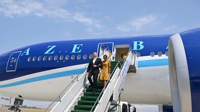 Prezident İlham Əliyev Naxçıvanda səfərdədir - FOTO