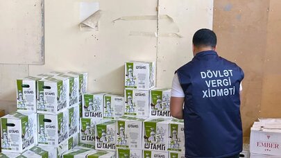 Naxçıvanda saxta aksiz markalı alkoqollu içkilər aşkarlandı