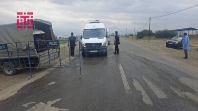Samuxun Alıuşağı kəndində nəzarət postu quruldu - FOTO