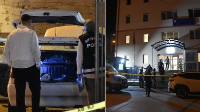 Türkiyədə polis bölməsinin həyətinə naməlum PUA DÜŞDÜ
