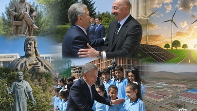 Azərbaycan-Özbəkistan: Ortaq tarixə əsaslanan ikitərəfli əlaqələr yeni istiqamətlərlə zənginləşir