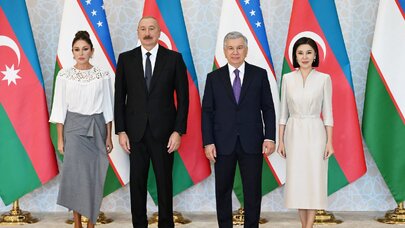 Prezidentlər və birinci xanımlar "Kuksaroy" Dövlət İqamətgahında - FOTO
